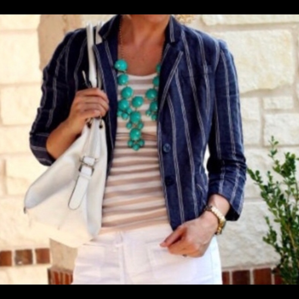 Cabi Linen Blazer
